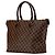 Borsa Louis Vuitton Saleya MM Marrone - vista 2