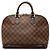 Borsa a mano Louis Vuitton Alma Marrone