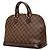 Borsa a mano Louis Vuitton Alma Marrone - vista 2