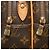 Borsa a tracolla Louis Vuitton Monogram Reporter PM Marrone - vista 9