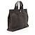Hermès Borsa Hermes Vintage Canvas Herline PM Nero - vista 2