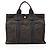 Hermès Borsa Hermes Vintage Canvas Herline PM Nero - vista 3