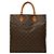 Louis Vuitton Sac Plat Tote Bag Braun