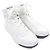 Prada 1T638M High Cut Sneaker aus Leder Weiß - Ansicht 3