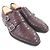 Autre Marque Scarpe eleganti CARMINA Crocodile Goodyear Double Monk Strap Marrone Bordò - vista 2
