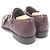 Autre Marque Scarpe eleganti CARMINA Crocodile Goodyear Double Monk Strap Marrone Bordò - vista 5