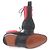 Autre Marque Stivaletti Edward Green Shannon in camoscio Nero Rosso - vista 4