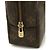 Louis Vuitton Monogram Trousse Toilette 23 Clutch Handbag Marrone - vista 5