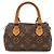 Louis Vuitton Monogram Mini Speedy Handbag Pouch M41534 Castaño - vista 2