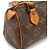 Louis Vuitton Monogram Mini Speedy Handbag Pouch M41534 Castaño - vista 7