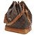 Louis Vuitton Monogram Noe Schultertasche Braun - Ansicht 3