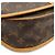 Bolsa de Ombro Louis Vuitton Monogram Menilmontant PM Marrom - vista 4