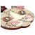 Breloque en forme de chat Gucci GG Supreme Multicolore Beige Bordeaux - vue 4