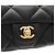 Bolsa de Ombro Chanel Matelassé com Corrente Preto - vista 8
