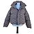Casaco acolchoado Balenciaga Monograma BB Marrom