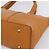 Borsa a mano BURBERRY in pelle marrone e oro autentica ep16062 D'oro - vista 14