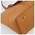 Borsa a mano BURBERRY in pelle marrone e oro autentica ep16062 D'oro - vista 16