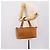 Borsa a mano BURBERRY in pelle marrone e oro autentica ep16062 D'oro - vista 27