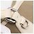 PRADA Tote Bag Canvas Jacquard Beige Silver Auth 206242A Silber - Ansicht 10