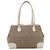PRADA Tote Bag Canvas Jacquard Beige Silver Auth 206242A Silber - Ansicht 13