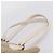 PRADA Tote Bag Canvas Jacquard Beige Silver Auth 206242A Silber - Ansicht 14