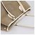 PRADA Tote Bag Canvas Jacquard Beige Silver Auth 206242A Silber - Ansicht 6