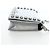 Miu Miu Schultertasche mit Kette aus Leder Silber authentisch 204916M - Ansicht 4