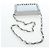Miu Miu Schultertasche mit Kette aus Leder Silber authentisch 204916M - Ansicht 7