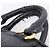 Bolsa Miu Miu em couro preto e dourado Auth 206226 - vista 17