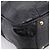 Bolsa Miu Miu em couro preto e dourado Auth 206226 - vista 21