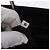 Bolso de mano PRADA con asa de metal Nylon Black Silver Auth 206110A Negro Plata - vista 12