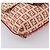 Borsa a tracolla FENDI Zucchino Canvas Mamma Baguette Rosso Oro 8BT075 Auth 206235 D'oro - vista 16