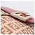 Borsa a tracolla FENDI Zucchino Canvas Mamma Baguette Rosso Oro 8BT075 Auth 206235 D'oro - vista 19