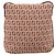 Borsa a tracolla FENDI Zucchino Canvas Mamma Baguette Rosso Oro 8BT075 Auth 206235 D'oro - vista 2