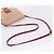 Borsa a tracolla FENDI Zucchino Canvas Mamma Baguette Rosso Oro 8BT075 Auth 206235 D'oro - vista 7