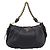 PRADA Schultertasche mit Kette aus Leder Schwarz Gold Auth 205977M Golden - Ansicht 13