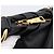 PRADA Schultertasche mit Kette aus Leder Schwarz Gold Auth 205977M Golden - Ansicht 9