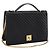 Céline Sac à main CELINE en cuir 2way Noir Doré Auth mr3033V