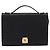 Céline Sac à main CELINE en cuir 2way Noir Doré Auth mr3033V - vue 13