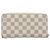 LOUIS VUITTON Damier Azur Zippy Wallet Cartera Larga N60019 LV Auth 206314 - vista 2