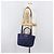 Borsa a mano Miu Miu Matelassé in pelle 2way Blu Tono Oro Auth BA15493V - vista 29