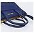 Borsa a mano Miu Miu Matelassé in pelle 2way Blu Tono Oro Auth BA15493V - vista 7