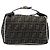 FENDI Zucca Canvas Vanity Handtasche Schwarz Braun Auth 206079 - Ansicht 13