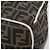 FENDI Zucca Canvas Vanity Handtasche Schwarz Braun Auth 206079 - Ansicht 15
