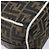 FENDI Zucca Canvas Vanity Handtasche Schwarz Braun Auth 206079 - Ansicht 18