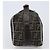 FENDI Zucca Canvas Vanity Handtasche Schwarz Braun Auth 206079 - Ansicht 3