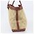 Céline Saco Tote CELINE Macadam Canvas Bege Gold Auth 206043V Dourado - vista 3