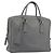 Borsa da lavoro PRADA pelle Saffiano Grigio Argento Auth bs37335A Marrone