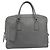 Borsa da lavoro PRADA pelle Saffiano Grigio Argento Auth bs37335A Marrone - vista 13