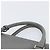Borsa da lavoro PRADA pelle Saffiano Grigio Argento Auth bs37335A Marrone - vista 8